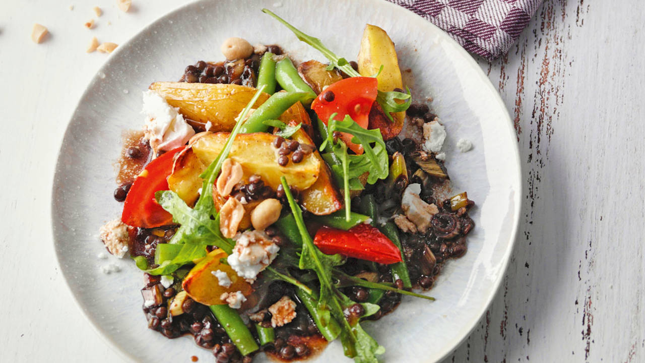 Ensalada de lentejas