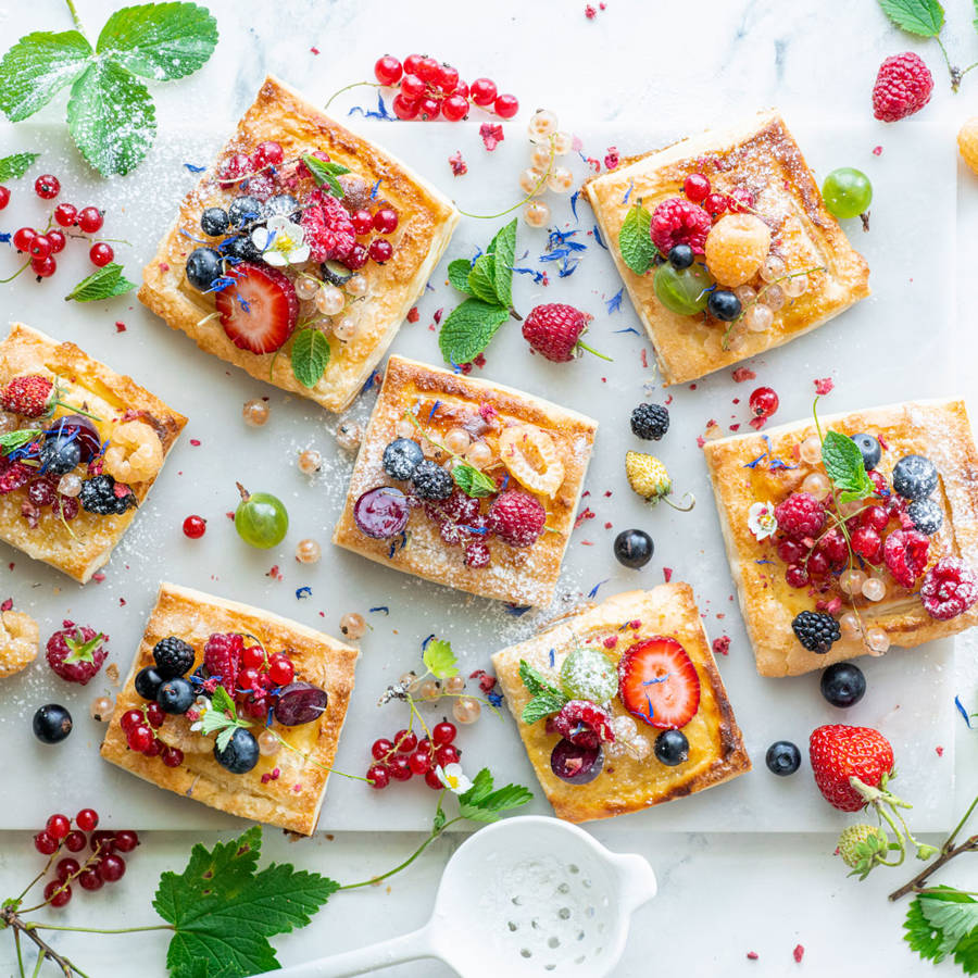 7 recetas con hojaldre para disfrutar de frutas y verduras con todos los sentidos