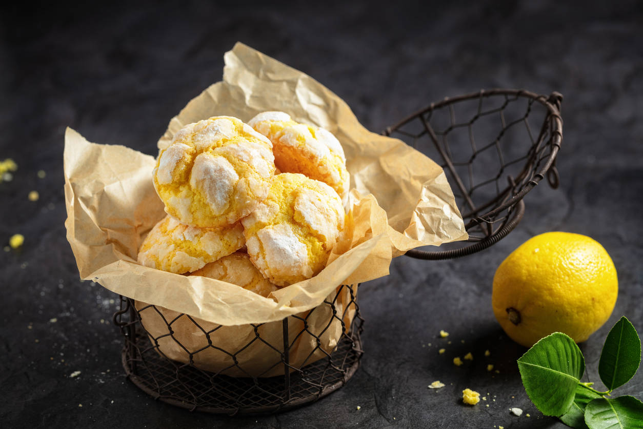 Galletas con limón