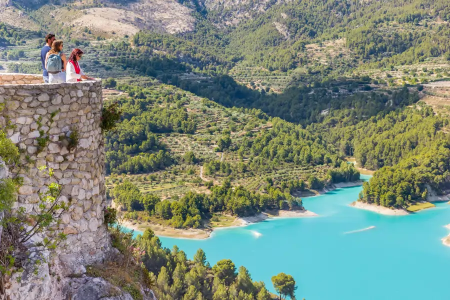Guadalest vistas al embalse